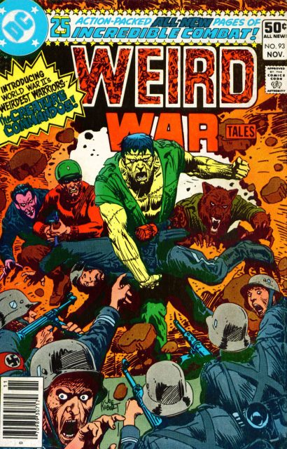 First Appearance of the Creature Commandos in print. November 1980.