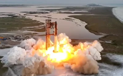 SpaceX Starship’s 5th Flight, Nails ‘Chopsticks’ Booster Catch (w/ Video)