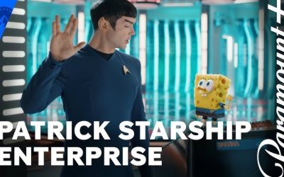 Patrick Starship Enterprise | SpongeBob Joins the Star Trek Crew | Paramount+