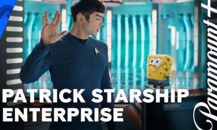 Patrick Starship Enterprise | SpongeBob Joins the Star Trek Crew | Paramount+
