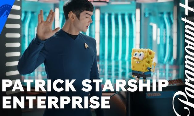 Patrick Starship Enterprise | SpongeBob Joins the Star Trek Crew | Paramount+