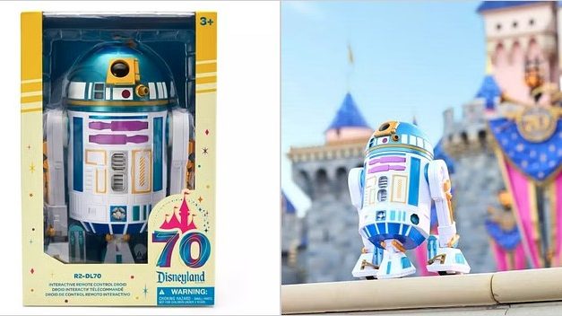 Disneyland Releases R2-DL70 R/C Droid for its 70th Anniversary