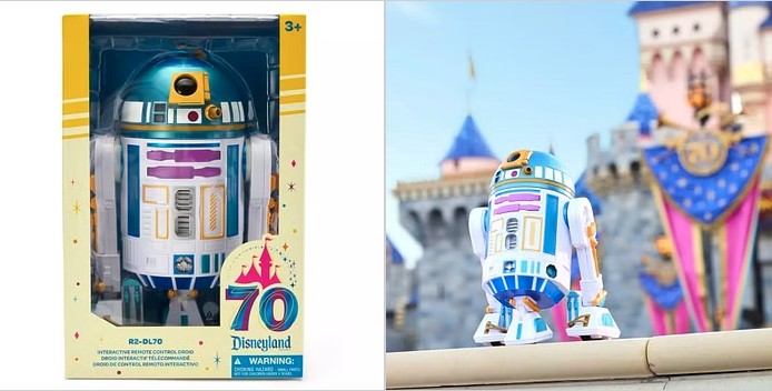 Disneyland Releases R2-DL70 R/C Droid for its 70th Anniversary