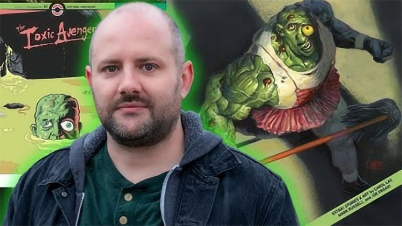 On ‘The Event Horizon’ | Matt Bors, Writer/Creator of ‘Toxic Avenger’ Comicbook Series from Ahoy Comc