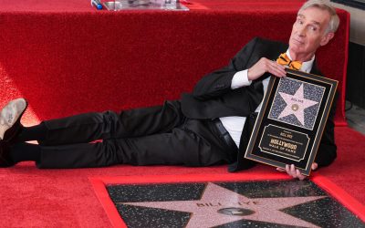 Bill Nye Receives Star on Hollywood Walk of Fame