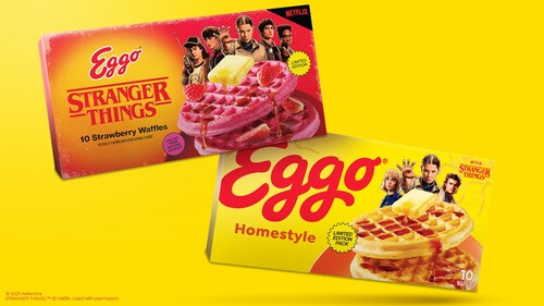 Eggo Introduces ‘Stranger Things’ Strawberry Waffles