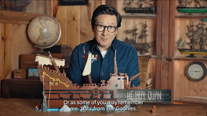 LEGO Goonies Trailer with Key Hu Quan