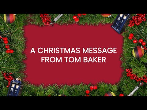 Happy Christmas from Tom Baker