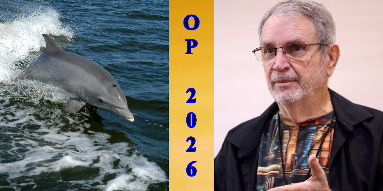 Order of the Pineapple 2026: Dolphin Blue and David Gerrold