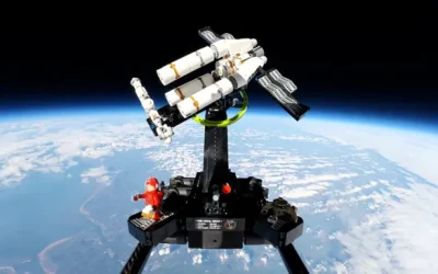 A Lego ‘Project Hail Mary’ set just soared into the stratosphere, breaking the Guinness World Record for highest flight