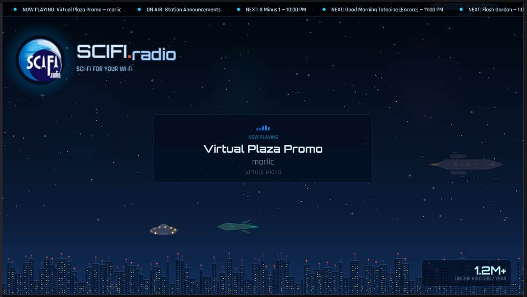 SCIFI.radio Goes To Twitch.TV!!