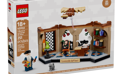 LEGO Tribute to Leonardo da Vinci GWP Revealed