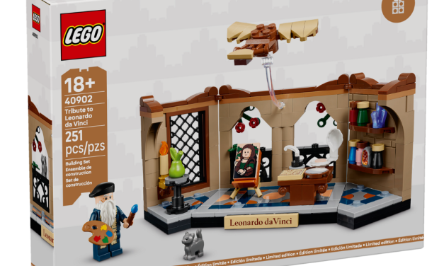 LEGO Tribute to Leonardo da Vinci GWP Revealed