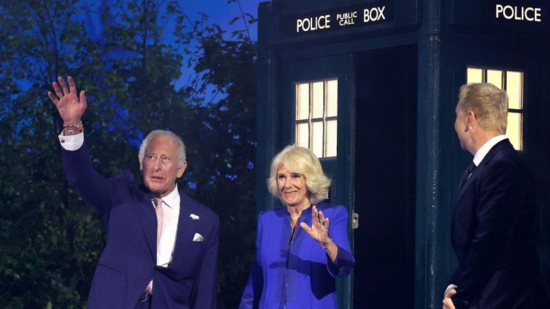 The TARDIS is on a Royal Mission to the Commonwealth Games
