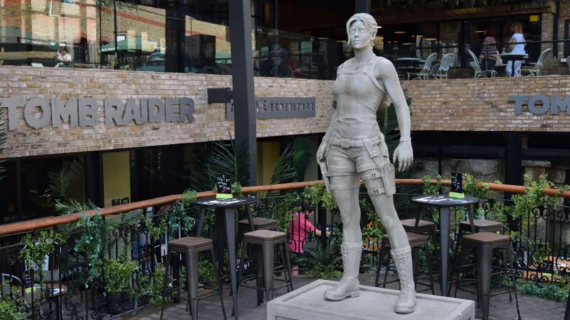Fundraiser to Bring 9ft Lara Croft Statue to Derby