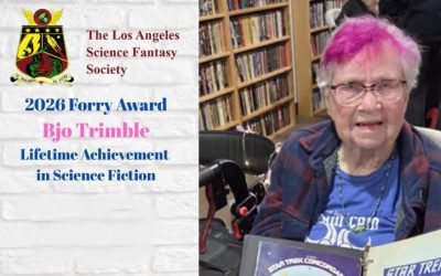 Star Trek Legend Bjo Trimble Given Forry Award by LASFS