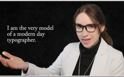 Video of the Day | Elle Cordova’s ‘I Am the Very Model of a Modern Day Typographer’